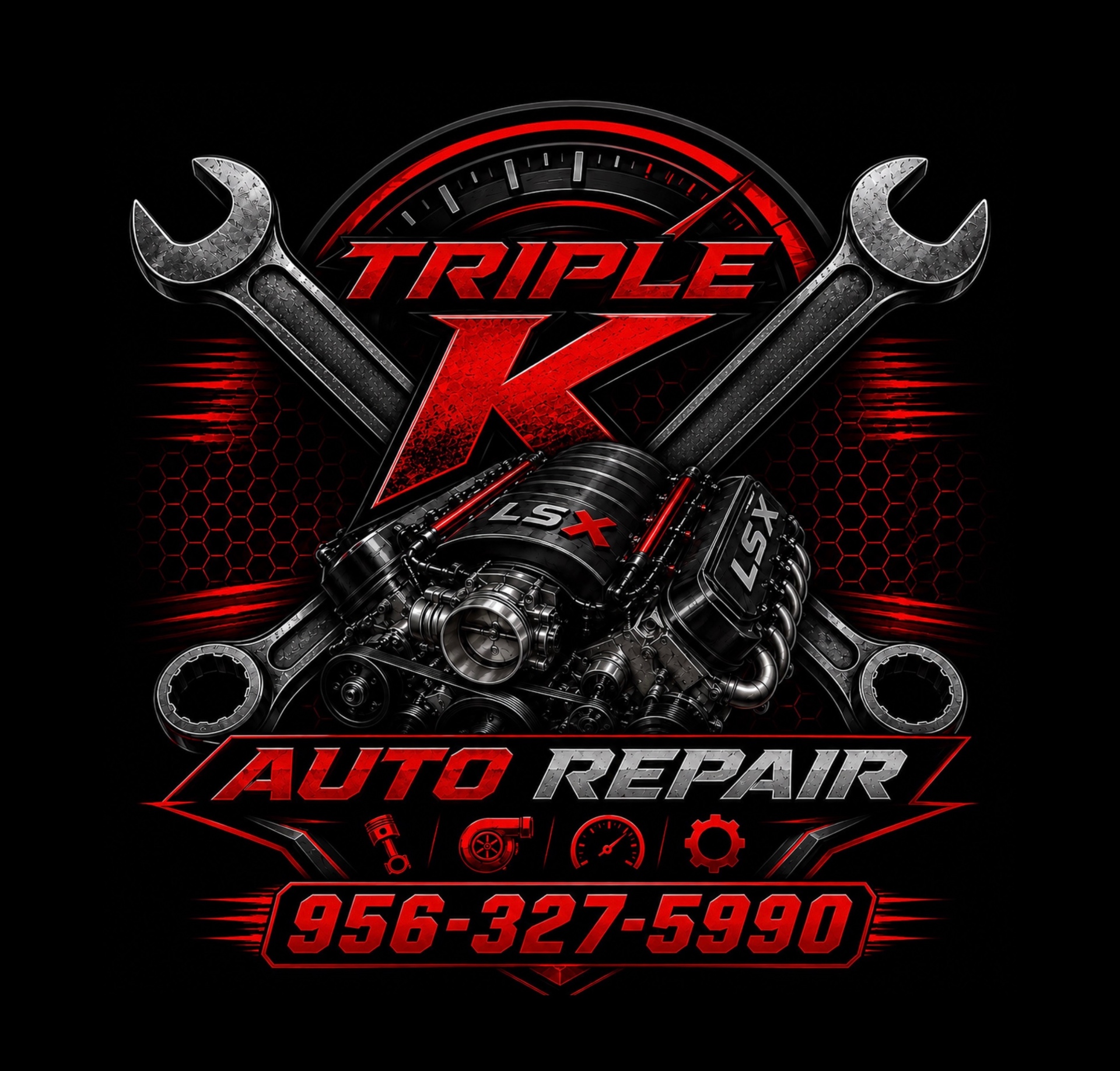 Triple K Auto Repair logo